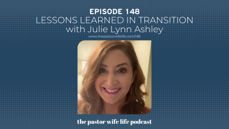 LESSONS LEARNED IN TRANSITION with Julie Lynn Ashley